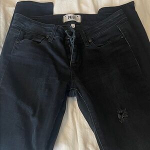 PAIGE Women's Dark Wash Skinny Jeans